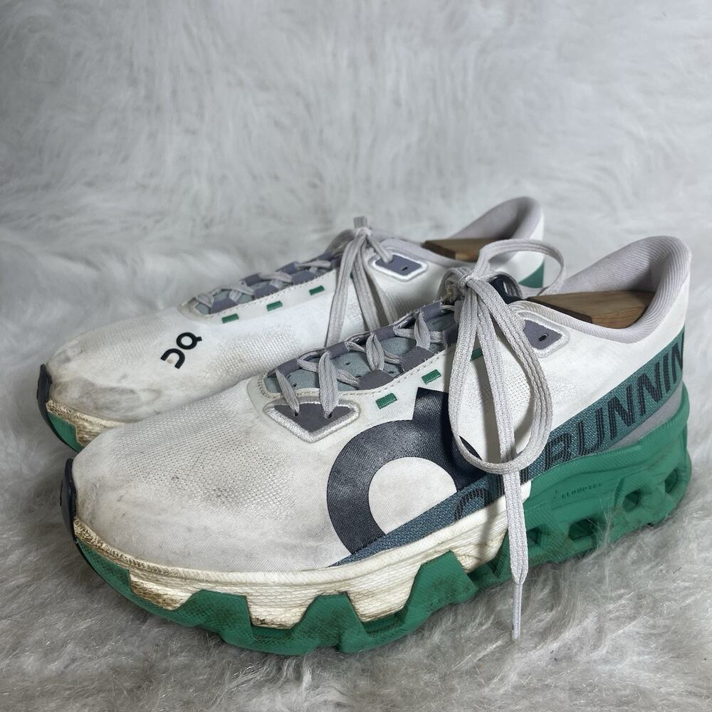 On Cloudmonster Hyper Women’s 8 Undyed Mint Running Shoes 3WE10121560